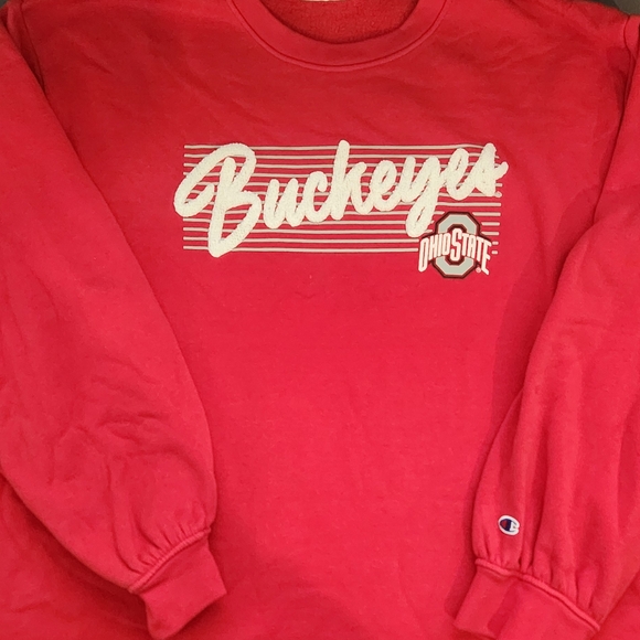 Champion Red Ohio State Buckeyes Sweatshirt - Picture 1 of 4